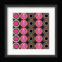 Angst Magenta I Framed Print