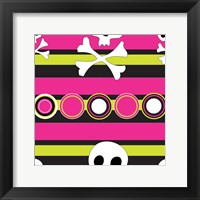 Angst Magenta II Framed Print