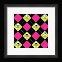 Angst Magenta IV Framed Print