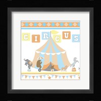 Baby Big Top VII Blue Fine Art Print