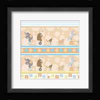 Baby Big Top VIII Blue Fine Art Print