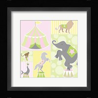 Baby Big Top III Pink Framed Print