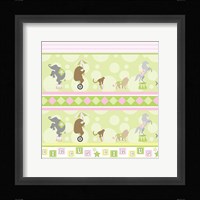 Baby Big Top VIII Pink Framed Print