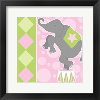 Baby Big Top IX Pink Framed Print