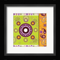 Boho Chic Amethyst XII Framed Print