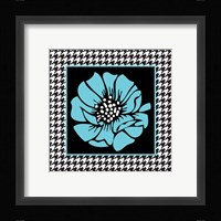 Bold Turquoise Flower XI Fine Art Print