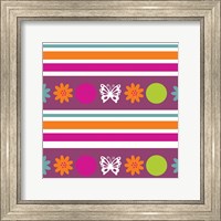 Butterflies and Blooms Lively VIII Fine Art Print