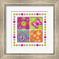 Butterflies and Blooms Lively X Fine Art Print