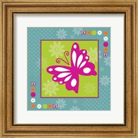 Butterflies and Blooms Lively XII Fine Art Print