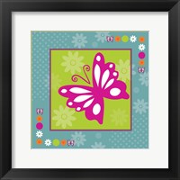 Butterflies and Blooms Lively XII Fine Art Print