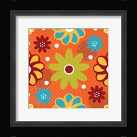 Butterflies and Blooms Playful IV Fine Art Print