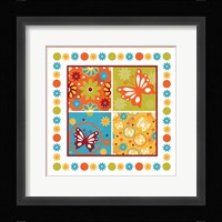 Butterflies and Blooms Playful X Fine Art Print