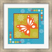 Butterflies and Blooms Playful XII Fine Art Print
