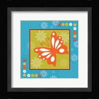 Butterflies and Blooms Playful XII Fine Art Print