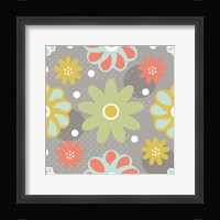 Butterflies and Blooms Tranquil IV Framed Print