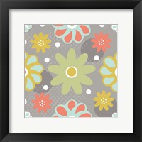 Butterflies and Blooms Tranquil IV Framed Print