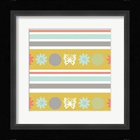 Butterflies and Blooms Tranquil VIII Framed Print