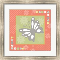 Butterflies and Blooms Tranquil XII Fine Art Print