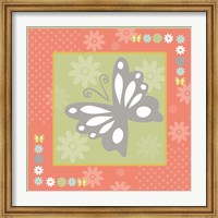 Butterflies and Blooms Tranquil XII Fine Art Print