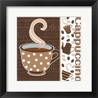 Cafe Au Lait Cocoa Latte IV Framed Print