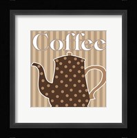 Cafe Au Lait Cocoa Latte V Framed Print