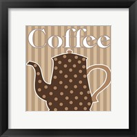 Cafe Au Lait Cocoa Latte V Framed Print