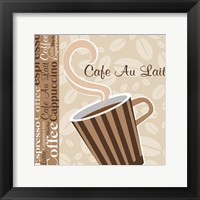 Cafe Au Lait Cocoa Latte IX Fine Art Print