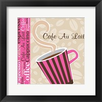 Cafe Au Lait Cocoa Punch I Framed Print
