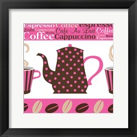 Cafe Au Lait Cocoa Punch III Framed Print