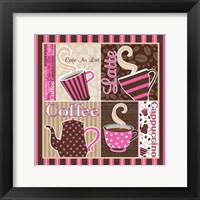 Cafe Au Lait Cocoa Punch XIII Framed Print