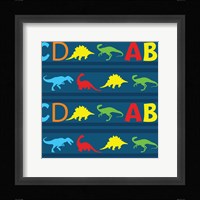 Dinopolooza III Framed Print