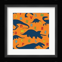 Dinopolooza IV Framed Print
