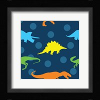 Dinopolooza V Framed Print