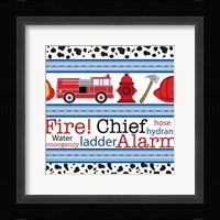 Fire Emergency II Framed Print