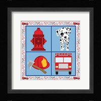 Fire Emergency VII Framed Print