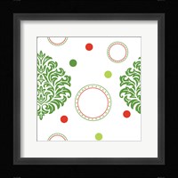 Joyous Holiday IX Framed Print