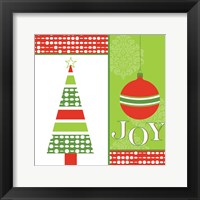 Joyous Holiday XI Framed Print