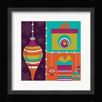 Mod Christmas II Framed Print