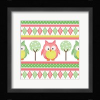 Hoot Pink IV Framed Print