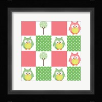 Hoot Pink VII Framed Print