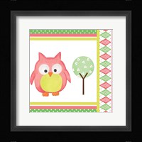 Hoot Pink VI Framed Print