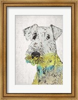 Abstract Dog III Fine Art Print