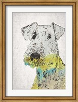 Abstract Dog III Fine Art Print