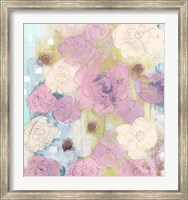 Lavender and Lime Flowers Fine Art Print