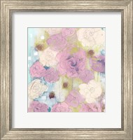 Lavender and Lime Flowers Fine Art Print