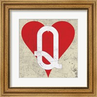 Queen of Hearts Antique Fine Art Print