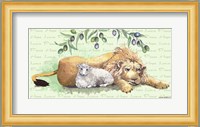 Lion and Lamb Fine Art Print