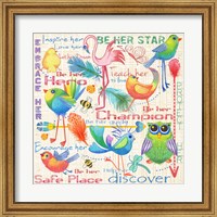 Lil Bird Sampler Fine Art Print