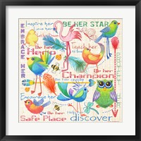Lil Bird Sampler Fine Art Print