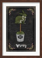 Topiary Bunny Fine Art Print